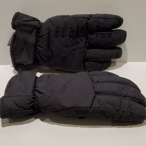 EDELWEISS BLACK SKI GLOVES